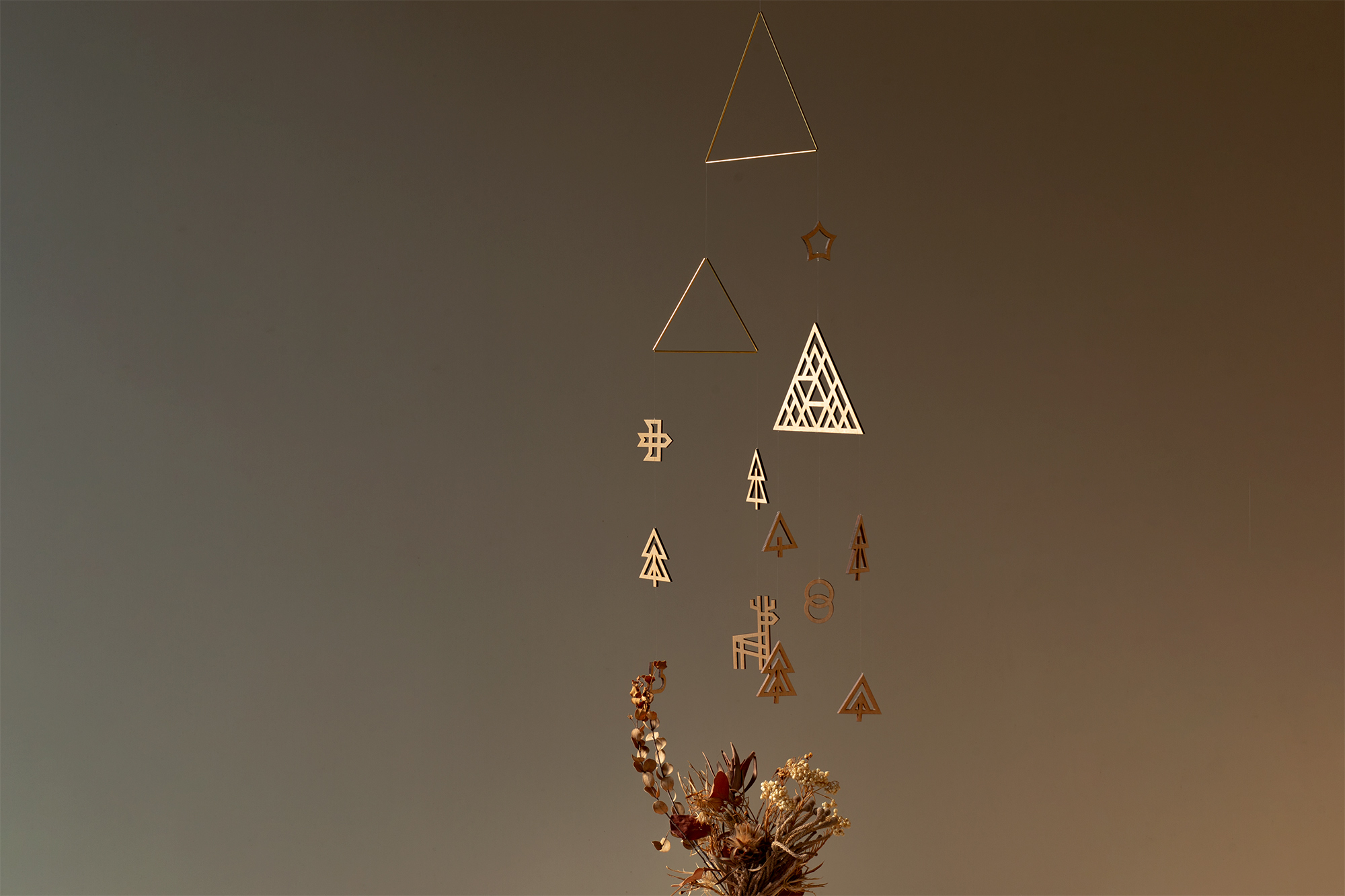 forest mobile / 森のモビール